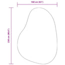 vidaXL Szőnyeg HUARTE Szürke 160 x 230 cm Poliészter