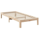 vidaXL tömör fenyőfa ágy matrac nélkül 90 x 200 cm