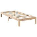 vidaXL tömör fenyőfa ágy matrac nélkül 90 x 200 cm