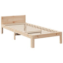 vidaXL tömör fenyőfa ágy matrac nélkül 90 x 200 cm