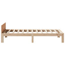 vidaXL tömör fenyőfa ágy matrac nélkül 90 x 200 cm