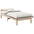 vidaXL tömör fenyőfa ágy matrac nélkül 90 x 200 cm