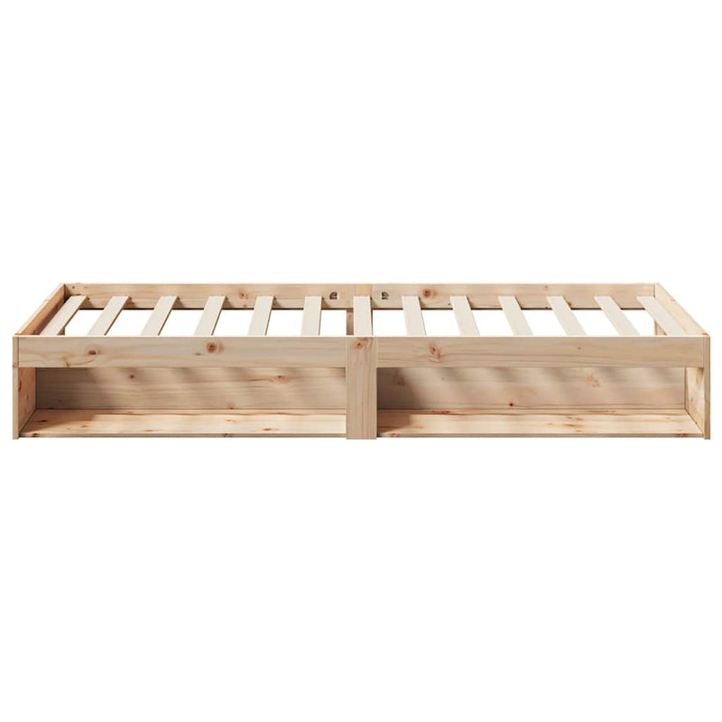 vidaXL kanapéágy ágy matrac 100x200 cm tömör fa fenyőfa