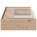vidaXL tömör fenyőfa kanapéágy matrac nélkül 80 x 200 cm