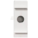 vidaXL Macskaház fehér 43x43x90 cm tömör fa fenyőfa