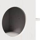 vidaXL tömör fenyőfa macskaház fehér 51x35x30 cm