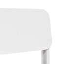 vidaXL fehér tömör fenyőfa kerti szék 60x52,5x72 cm