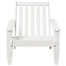 vidaXL Kerti adirondack szék fehér 75x77x77 cm tömör fa fenyőfa