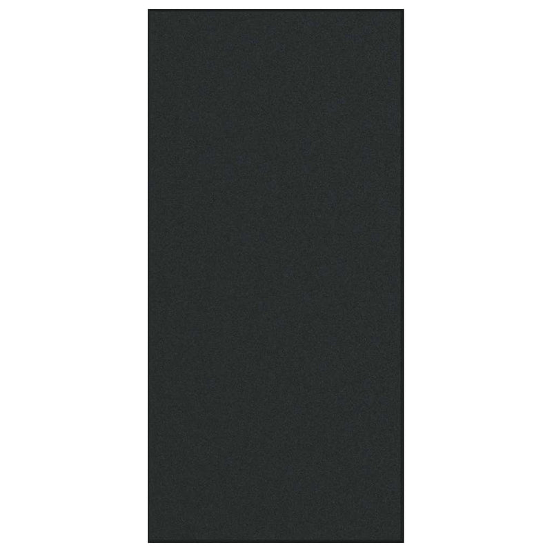 vidaXL Ajtószőnyeg Egyéb Fekete 120 x 250 cm Poliamid és PVC