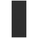 vidaXL Ajtószőnyeg Egyéb Fekete 120 x 300 cm Poliamid és PVC
