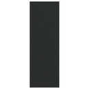 vidaXL Ajtószőnyeg Egyéb Fekete 120 x 350 cm Poliamid és PVC