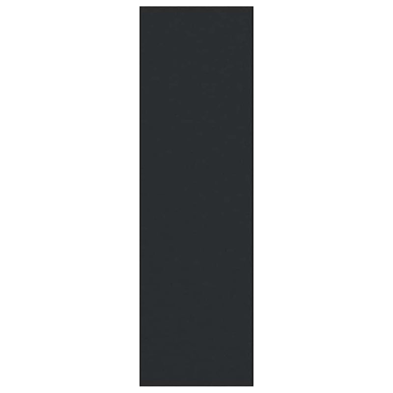 vidaXL Ajtószőnyeg Egyéb Fekete 120 x 400 cm Poliamid és PVC