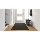 vidaXL Ajtószőnyeg Antracit és fekete 120 x 400 cm 100% Poliamid