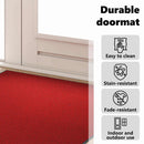vidaXL Ajtószőnyeg Piros és Fekete 120 x 250 cm 100% Poliamid