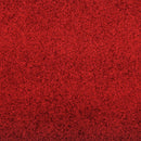 vidaXL Ajtószőnyeg Egyéb Piros és Fekete 120 x 350 cm Poliamid és PVC