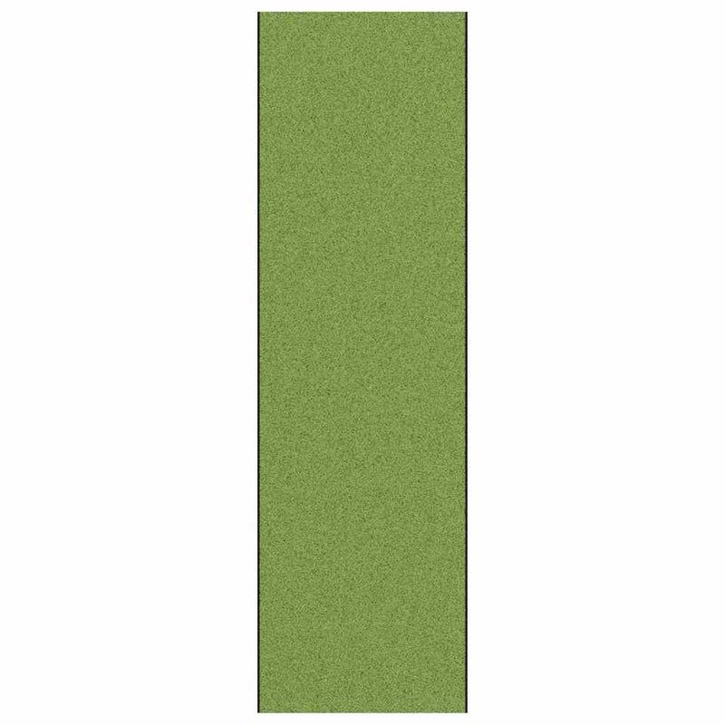 vidaXL Ajtószőnyeg Egyéb Zöld és Fekete 120 x 400 cm Poliamid és PVC