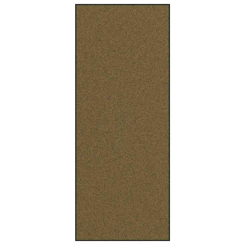 vidaXL Ajtószőnyeg Egyéb Barna és fekete 120 x 300 cm Poliamid és PVC
