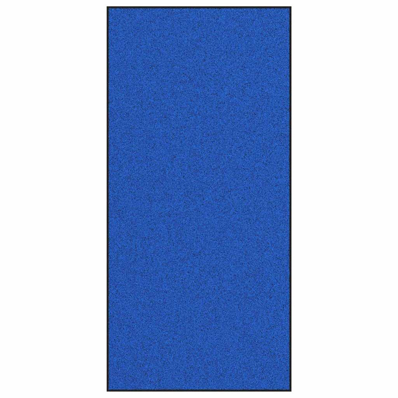 vidaXL Ajtószőnyeg Egyéb Kék és Fekete 120 x 250 cm Poliamid és PVC