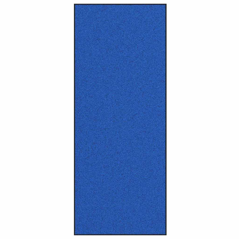 vidaXL Ajtószőnyeg Egyéb Kék és Fekete 120 x 300 cm Poliamid és PVC