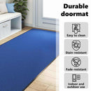 vidaXL Ajtószőnyeg Kék és Fekete 120 x 400 cm 100% Poliamid