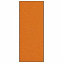 vidaXL Ajtószőnyeg Narancs és Fekete 120 x 300 cm Poliamid és PVC