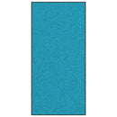 vidaXL Ajtószőnyeg Egyéb Cián és Fekete 120 x 250 cm Poliamid és PVC