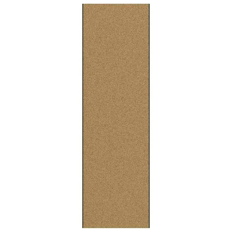 vidaXL Ajtószőnyeg Egyéb Krém és fekete 120 x 400 cm Poliamid és PVC