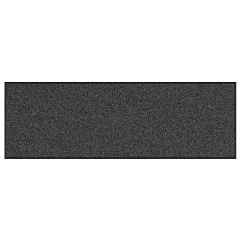 vidaXL Ajtószőnyeg Egyéb Antracit és fekete 60 x 180 cm