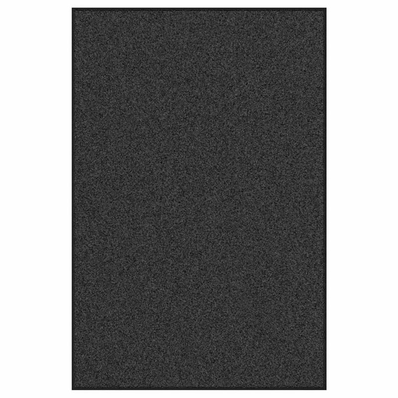 vidaXL Ajtószőnyeg Egyéb Antracit és fekete 120 x 180 cm