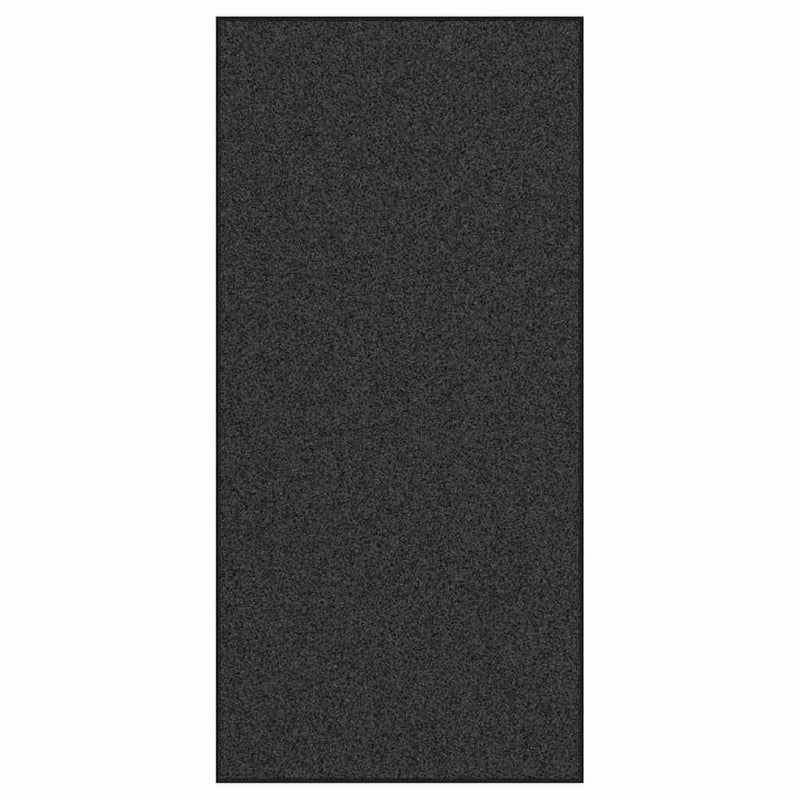 vidaXL Ajtószőnyeg Egyéb Antracit és fekete 120 x 250 cm