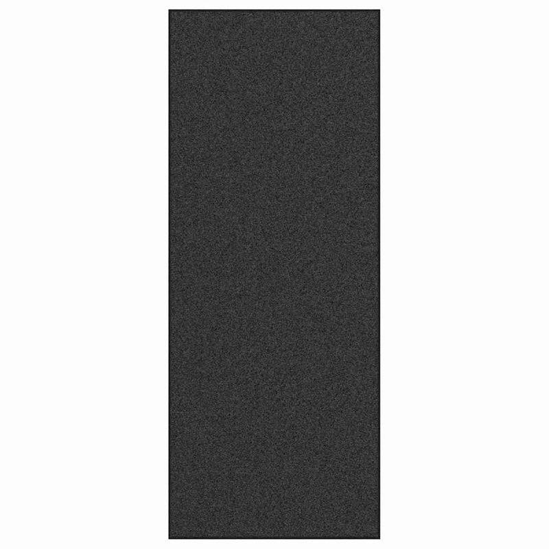 vidaXL Ajtószőnyeg Egyéb Antracit és fekete 120 x 300 cm