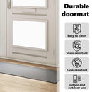 vidaXL Ajtószőnyeg Szürke és fekete 60 x 180 cm 100% Poliamid