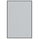 vidaXL Ajtószőnyeg Szürke és fekete 120 x 180 cm Polipropilén és vinil