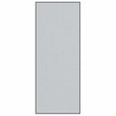 vidaXL Ajtószőnyeg Szürke és fekete 120 x 300 cm Polipropilén és vinil