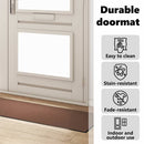 vidaXL Ajtószőnyeg Barna és fekete 60 x 180 cm 100% Poliamid