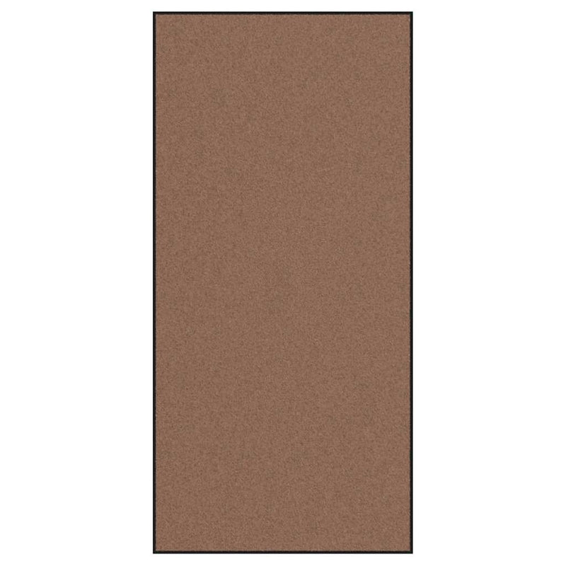 vidaXL Ajtószőnyeg Barna és fekete 120 x 250 cm Polipropilén és vinil
