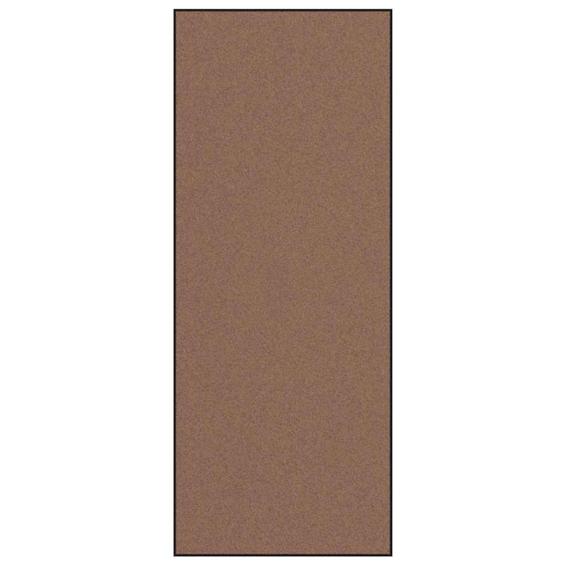 vidaXL Ajtószőnyeg Barna és fekete 120 x 300 cm Polipropilén és vinil