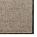 vidaXL Ajtószőnyeg Beige és fekete 60 x 180 cm 100% Poliamid