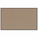 vidaXL Ajtószőnyeg Beige és fekete 90 x 150 cm 100% Poliamid