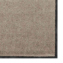 vidaXL Ajtószőnyeg Beige és fekete 120 x 180 cm Polipropilén és vinil