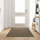vidaXL Ajtószőnyeg Beige és fekete 120 x 300 cm 100% Poliamid