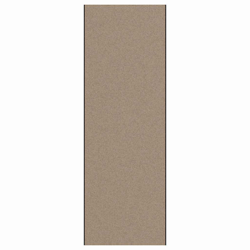 vidaXL Ajtószőnyeg Beige és fekete 120 x 350 cm Polipropilén és vinil