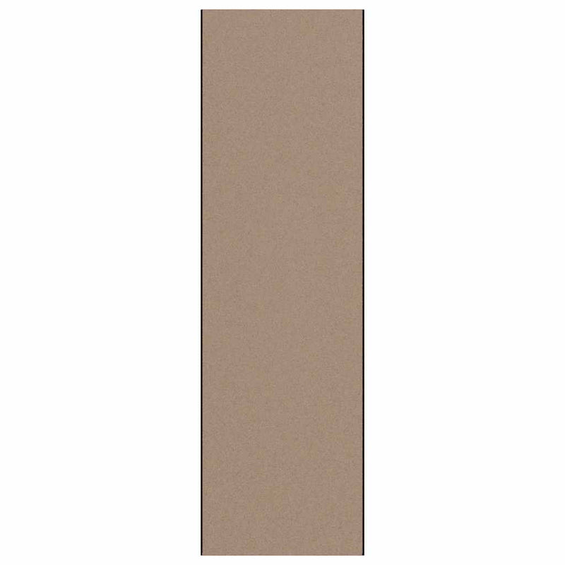 vidaXL Ajtószőnyeg Beige és fekete 120 x 400 cm Polipropilén és vinil