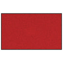 vidaXL Ajtószőnyeg Piros és Fekete 90 x 150 cm Polipropilén és vinil