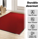 vidaXL Ajtószőnyeg Piros és Fekete 120 x 180 cm 100% Poliamid