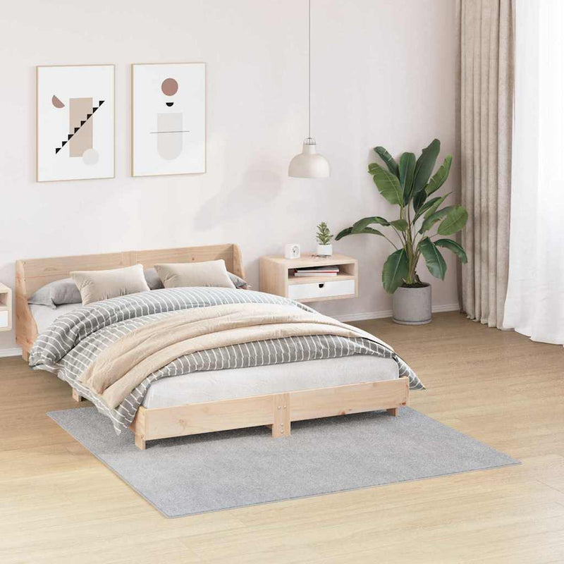 vidaXL Csúszásgátló Shaggy Szőnyeg Szürke 160 x 160 cm PP