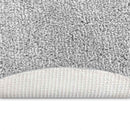 vidaXL Csúszásgátló Shaggy Szőnyeg Szürke 90 x 90 cm PP