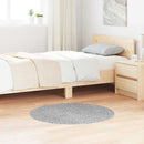 vidaXL Csúszásgátló Shaggy Szőnyeg Szürke 90 x 90 cm PP