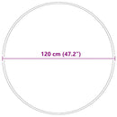 vidaXL Csúszásgátló Shaggy Szőnyeg Szürke 120 x 120 cm PP