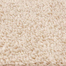 vidaXL Csúszásgátló Shaggy Szőnyeg Krém 200 x 200 cm PP